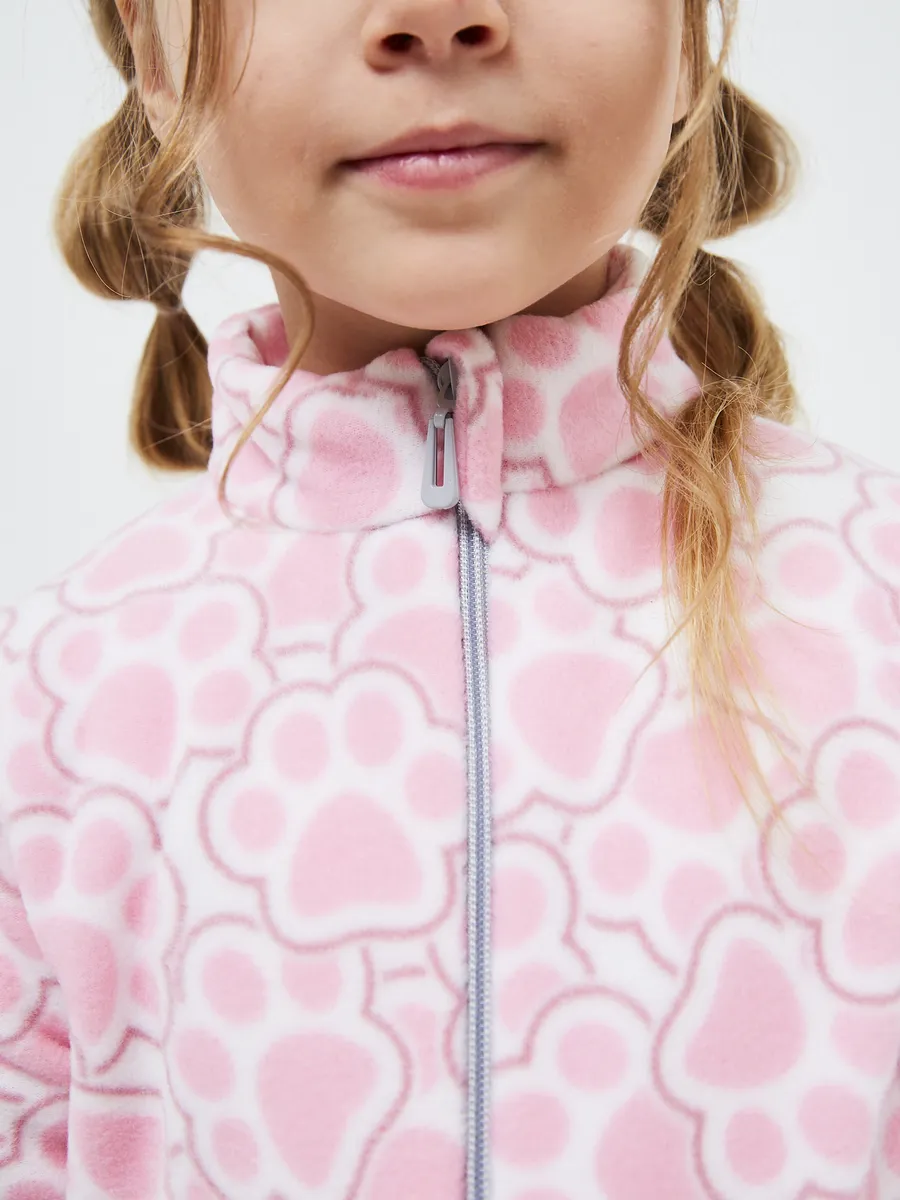 Флисовая кофта для девочки