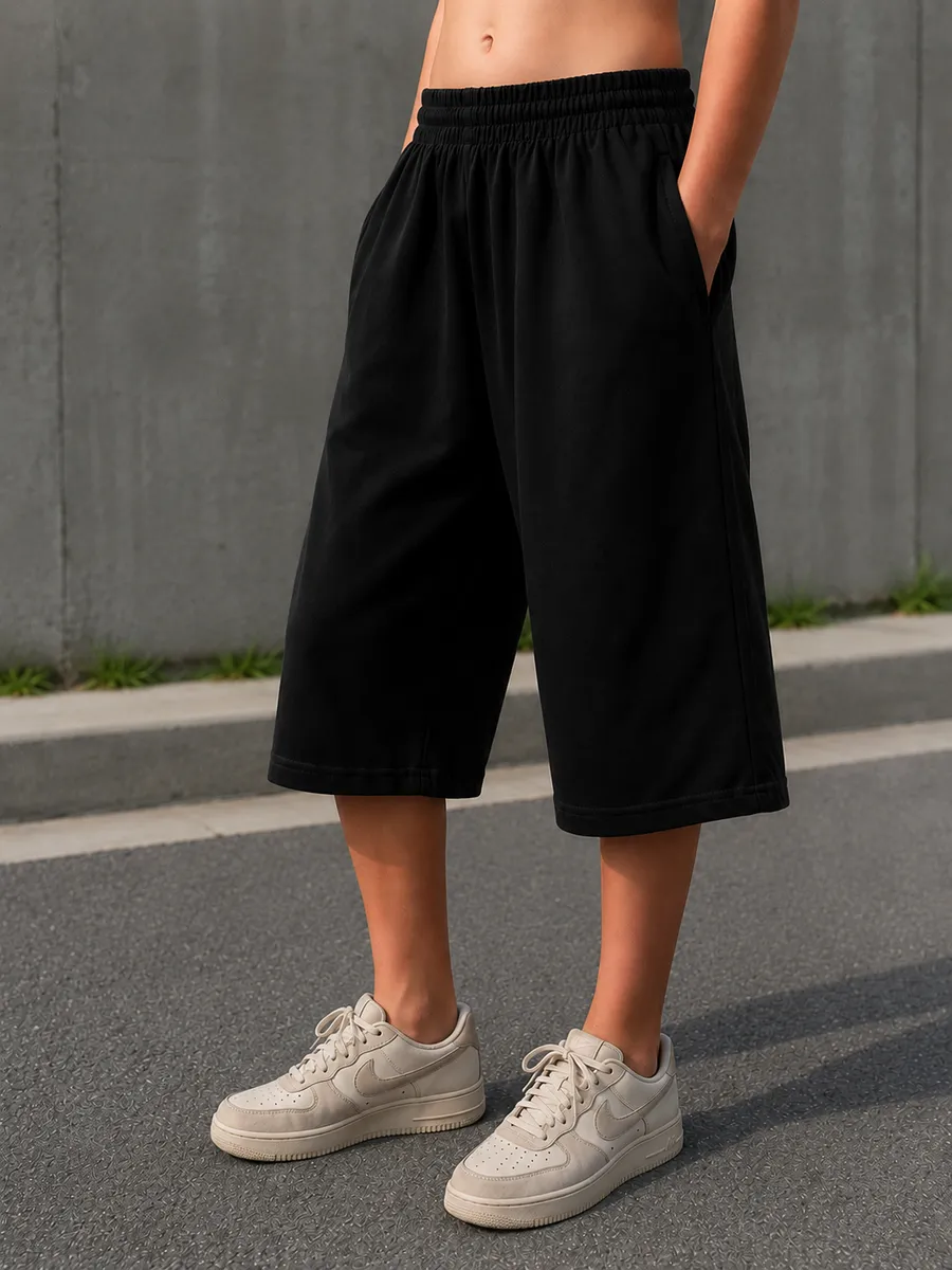 Шорты подростковые багги oversize